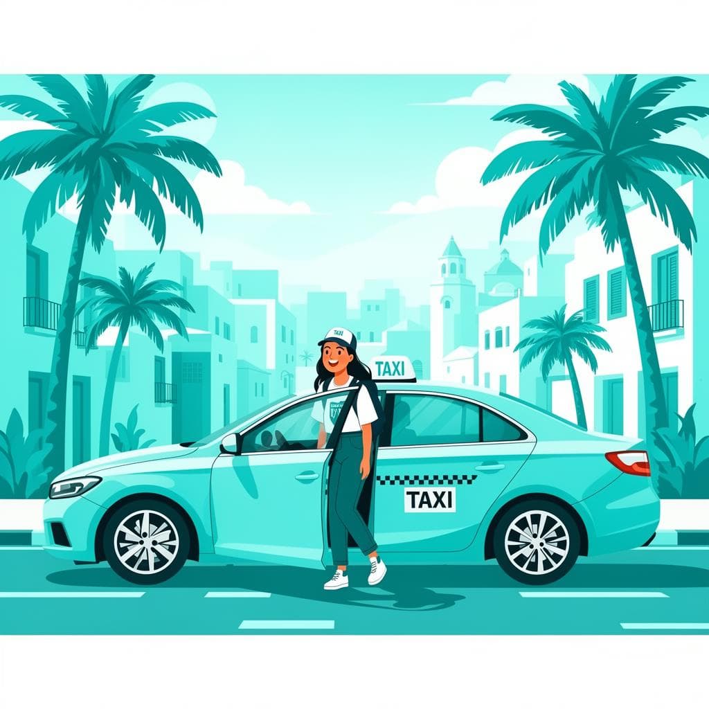 Student getting a ride with KIBDRIVE in Famagusta